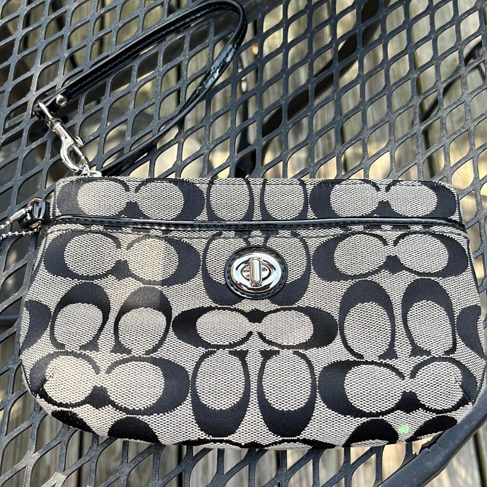Coach wristlet